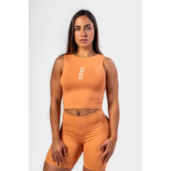  Top crop top CONFIDENCE 476 ORANGE Nebbia 