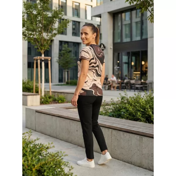  Tricou funcțional premium pentru femei ALTISPORT VOJ/ALW099TR01 MARO 