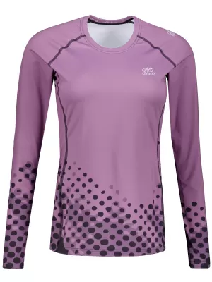Tricou funcțional pentru femei cu mâneci lungi premium ALTISPORT VOJ/ALW109TR03 VIOLET