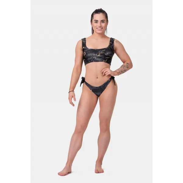  Bikini Active Black - bralette top 554 VOLCANIC BLACK Nebbia 