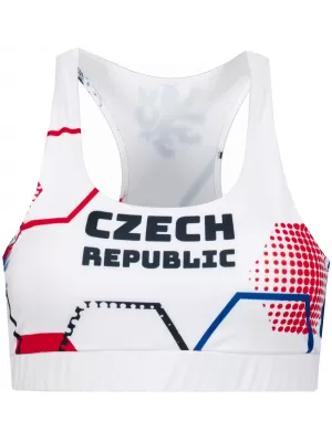 Premium de sutien sport funcțional pentru femei ALTISPORT VOJ/ALW036POD01 HEXA WHITE