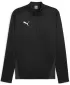 Cămaşă PUMA TEAMGOAL TRAINING 1/4 ZIP TO 658629_03 PUMA NEGRU/ALB/GRI ÎNCHIS