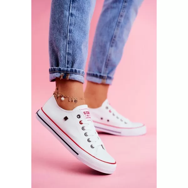  Adidași de damă BIG STAR T274022 WHITE Pantofi Big Star 