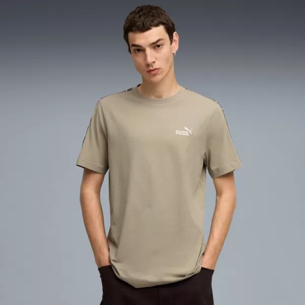  Tricou pentru bărbați PUMA ESS TAPE TEE 684674-82 VERDE 