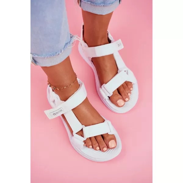  Sandale dama BIG STAR FF274A603 ALBE Pantofi Big Star 