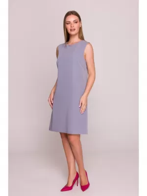 Rochie STYLOVE S408 GRI PORUMBEL