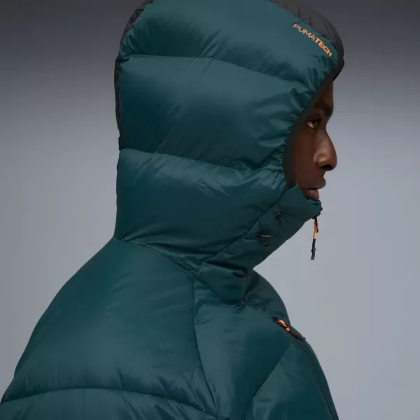  Jachetă pentru bărbați PUMA TECH PRIMALOFT PUFFER JACKET 632165-75 VERDE 