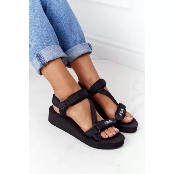  Sandale dama BIG STAR FF274A349 NEGRI Pantofi Big Star 