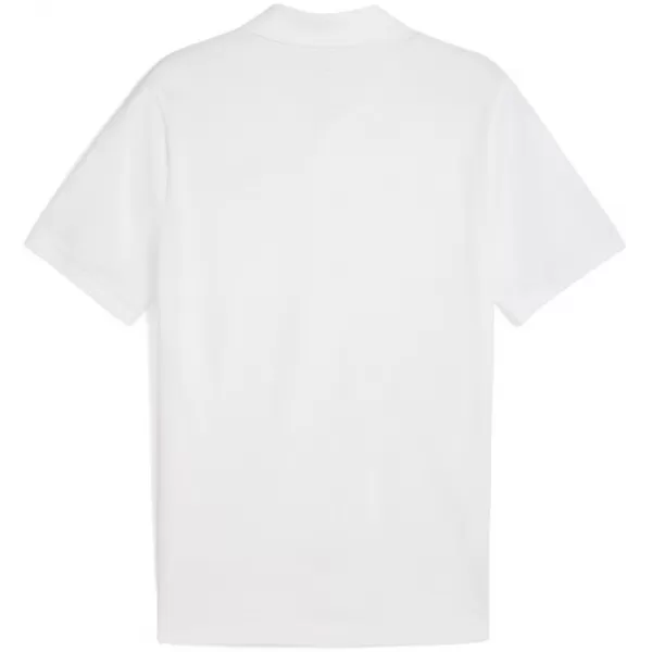  Mens t -thirt cu guler PUMA ESS PIQUE POLO 682554-02 ALB 