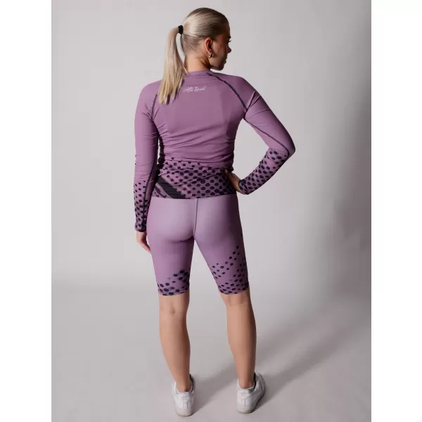  Tricou funcțional pentru femei cu mâneci lungi premium ALTISPORT VOJ/ALW109TR03 VIOLET 
