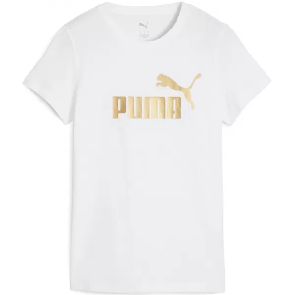  Cămaşă PUMA ESS METALLIC NO. 1 LOGO TEE 631536-52 ALB 