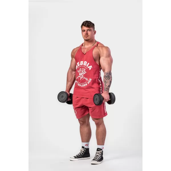  Lărgiș spate muscular spalat GOLDEN AGE 791 RED Nebbia 