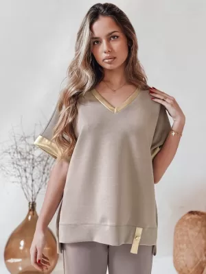 Cămaşă DSTREET SHINE LOVE RY2911 BEJ