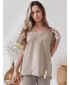 Cămaşă DSTREET SHINE LOVE RY2911 BEJ