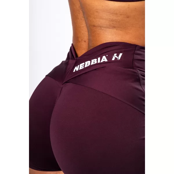  Pantaloni scurți modelați cu talie în formă de V STRONG BEAUTY 428 DARK RED Nebbia 