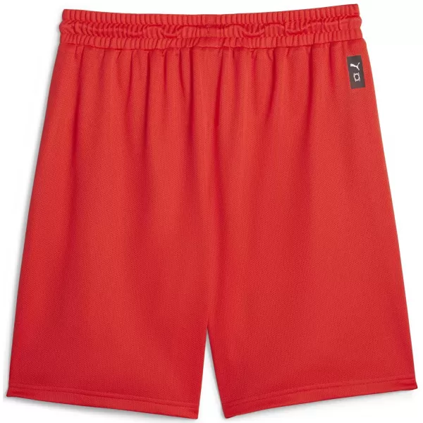  Pantaloni scurţi PUMA HOOPS TEAM PRACTICE SHORT 676641_03 PUMA RED 