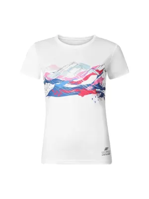 Tricou pentru femei ALPINE PRO QUATRA 2 ALB