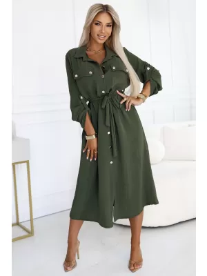 Rochie NUMOCO 531-5 KAKI