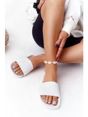 Papuci dama BIG STAR DD274A268 WHITE Pantofi Big Star