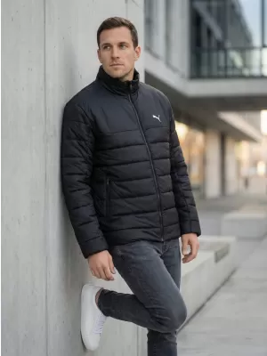 Jachetă pentru bărbați PUMA ESS PADDED JACKET 685210-01 NEGRU
