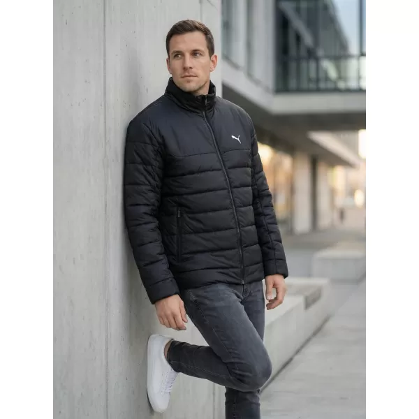  Jachetă pentru bărbați PUMA ESS PADDED JACKET 685210-01 NEGRU 