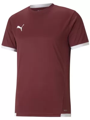 Cămaşă PUMA TEAMLIGA JERSEY 704917_09 CORDOVAN/ CORDOVAN/PUMA WHITE