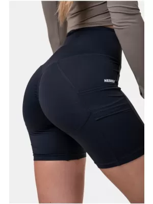 Pantaloni scurți de ciclism damă Fit & Smart 575 BLACK Nebbia