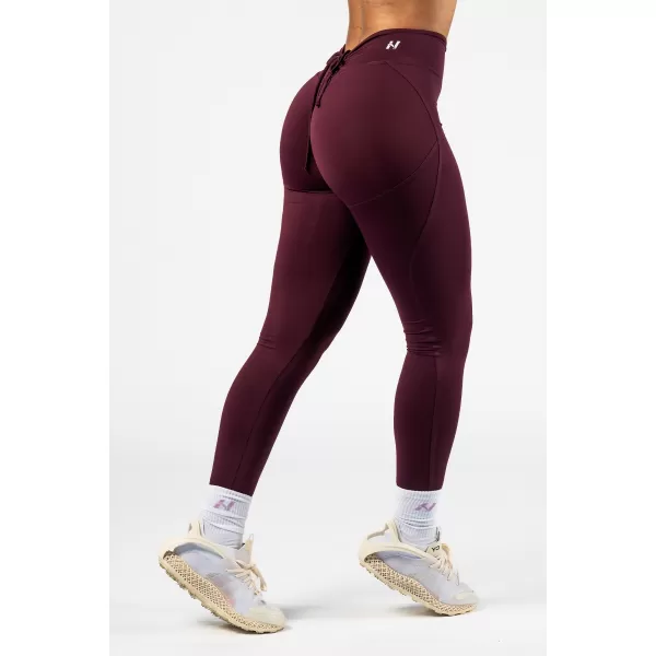  Jambiere modelante cu sireturi STRONG BEAUTY 426 DARK RED Nebbia 