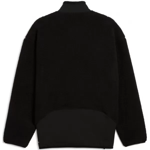  Jachetă pentru bărbați PUMA TECH SOFT TECH RELAXED SHERPA JACKET 632104-01 NEGRU 