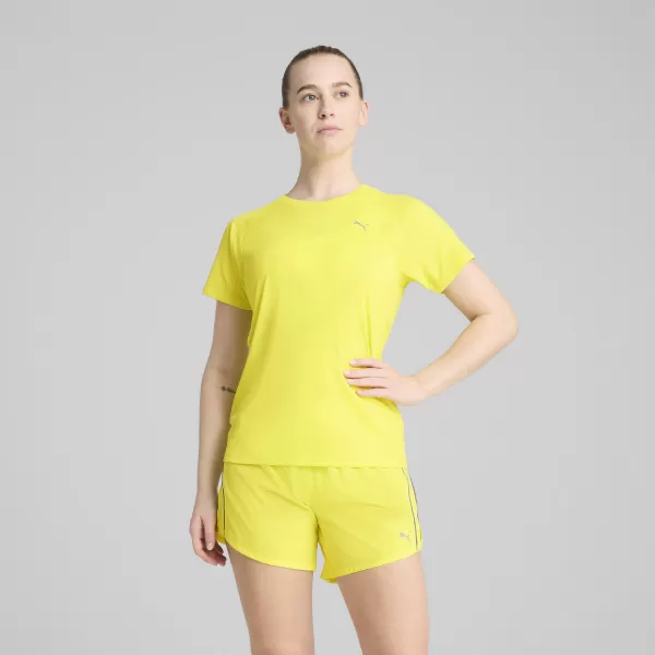  Cămaşă PUMA RUN VELOCITY TEE W (POLY) 526578_39 LEMON SHERBERT 