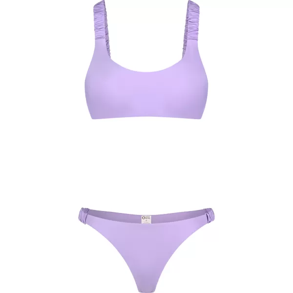  Bikini pentru femei - partea de sus NORDBLANC NBSSS8209 VIOLET 
