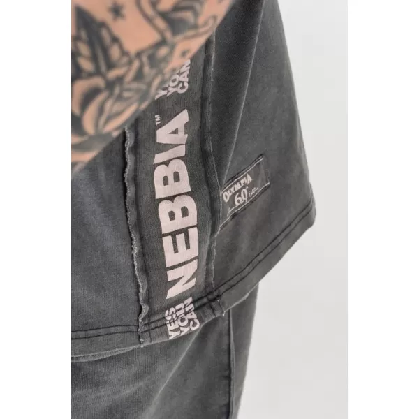  Lărgiș spate muscular spalat GOLDEN AGE 791 BLACK Nebbia 