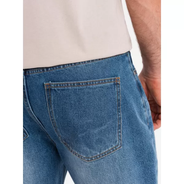  Pantaloni scurţi OMBRE OM-SRDS-0157 ALBASTRU 