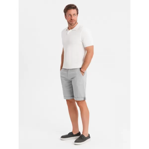  Pantaloni scurţi OMBRE OM-SRCS-0197 GRI 