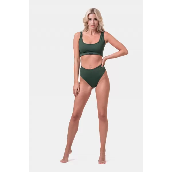  Bikini Active Black - bralette top 554 VERDE ÎNCHIS Nebbia 