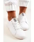 Tenisi de dama din piele BIG STAR JJ274311 WHITE Pantofi Big Star