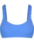 Bikini pentru femei - partea de sus NORDBLANC NBSSS8209 ALBASTRU