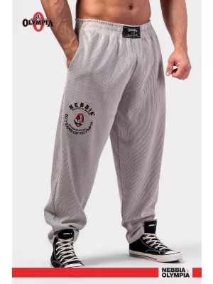 Pantaloni de trening supradimensionati SIGNATURE 796 LIGHT GREY Nebbia