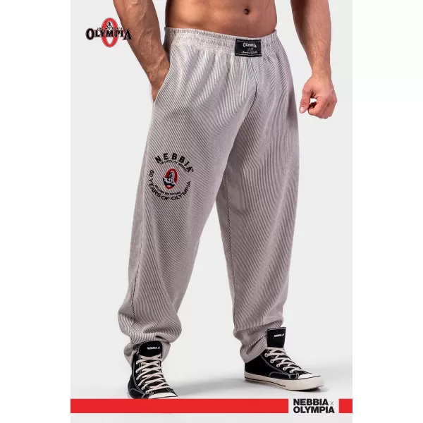  Pantaloni de trening supradimensionati SIGNATURE 796 LIGHT GREY Nebbia 