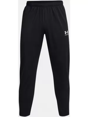 Pantaloni sport pentru bărbați UNDER ARMOUR M'S CH. PIQUE PANT 1382602-001 NEGRU