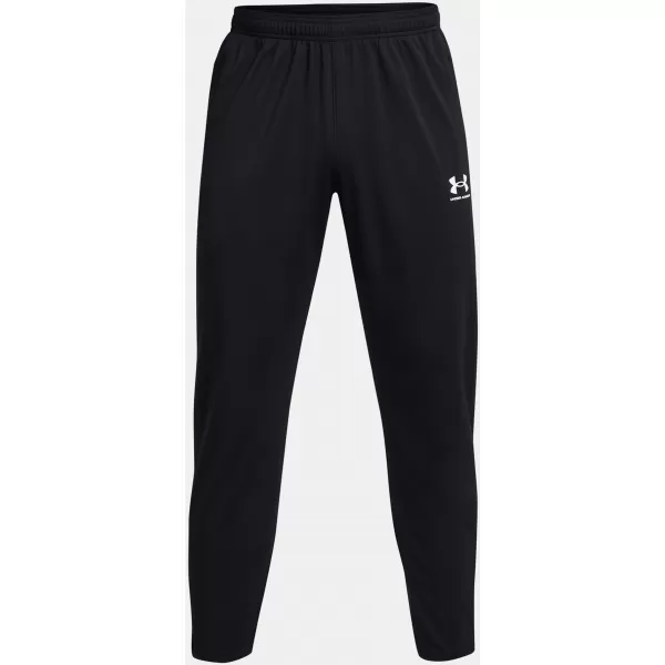  Pantaloni sport pentru bărbați UNDER ARMOUR M'S CH. PIQUE PANT 1382602-001 NEGRU 