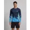 Tricou de compresie funcțională pentru bărbați cu premium cu mânecă lungă ALTISPORT VOJ/ALM109TR03 REGAL