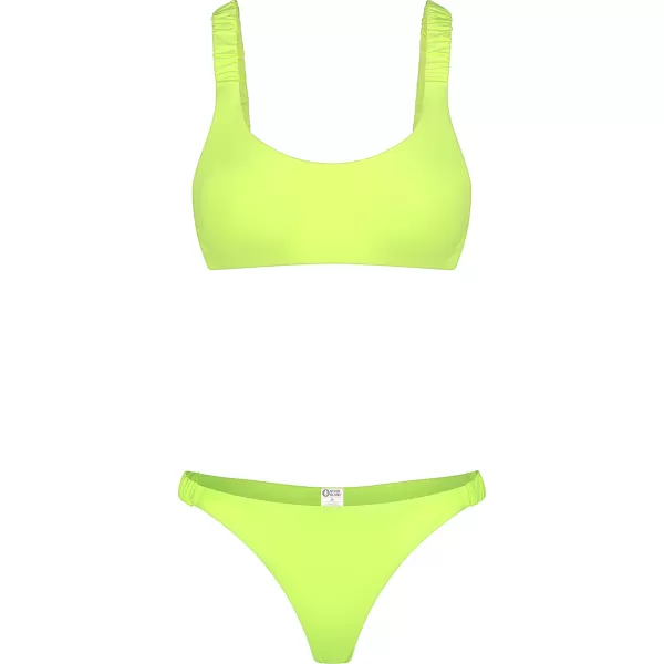  Bikini pentru femei - partea de jos NORDBLANC NBSSS8239 GALBEN 