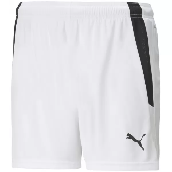  Pantaloni scurți pentru doamne PUMA TEAMLIGA SHORTS W 704936_04 PUMA WHITE/PUMA BLACK 