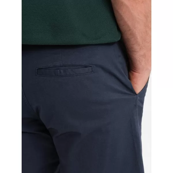  Pantaloni scurţi OMBRE OM-SRCS-0197 ALBASTRU MARIN 