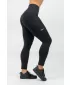Jambiere cu talie înaltă LEG DAY GOALS 248 NEGRU Nebbia