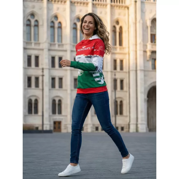  Premium cu hanorac funcțional pentru femei ALTISPORT VOJ/ALW036HU/MI01 FOOL 