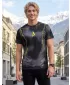 Premium funcțional pentru bărbați ALTISPORT VOJ/ALM113TR01 GALBEN-FLUX NEGRU