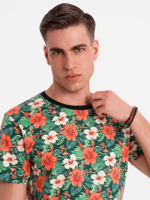 Cămaşă OMBRE OM-TSFP-0249 NEGRU