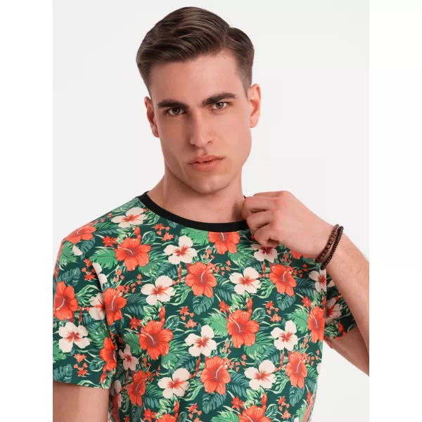  Cămaşă OMBRE OM-TSFP-0249 NEGRU 